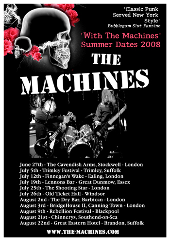 'With The Machines' - Summer Dates 2008