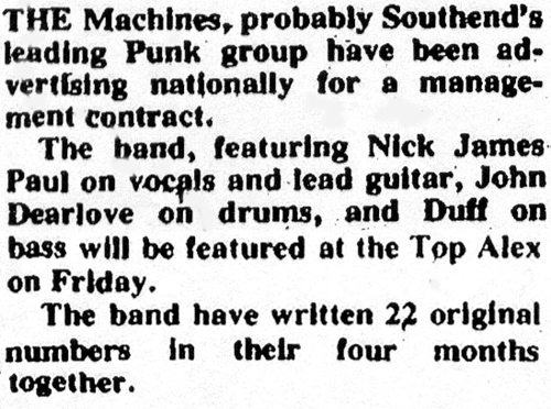 Evening Echo News Report - 1977