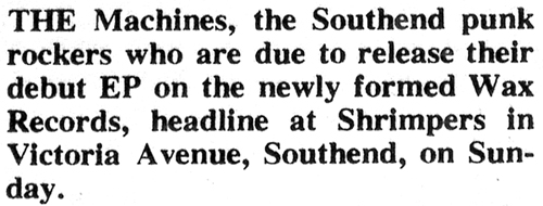 The Machines - Evening Echo News Report