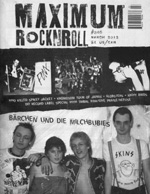 Maximum Rock 'n' Roll Magazine - March, 2012 - The Machines CD Review By Ray Lujan