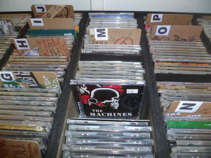 The Machines Album - At 'Sounds On Sea.com Records', 132. Hamlet Court Road, Westcliff, Essex