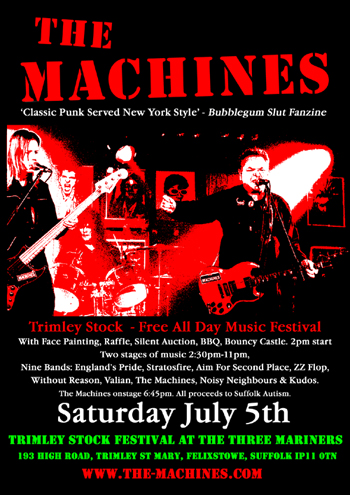 Trimley Stock - Free All Day Music Festival - Saturday July 5th 2008