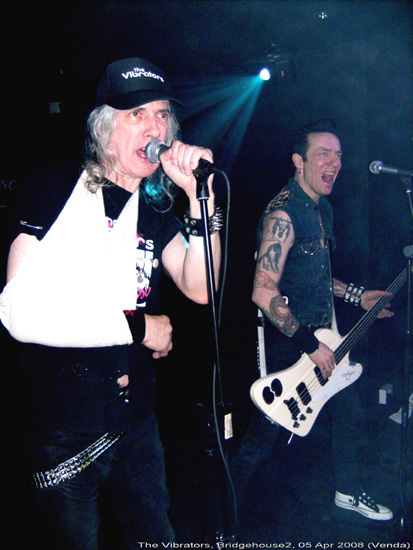 The Vibrators - Live at The Bridgehouse 2, London - 05.04.08