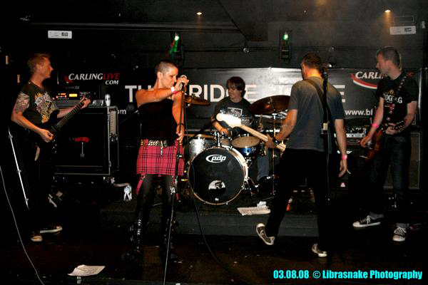 Danger's Close - Live at The BridgeHouse 2, Canning Town, London - 03.08.08