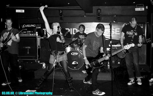 Danger's Close - Live at The BridgeHouse 2, Canning Town, London - 03.08.08