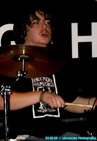 Danger's Close - Live at The BridgeHouse 2, Canning Town, London - 03.08.08