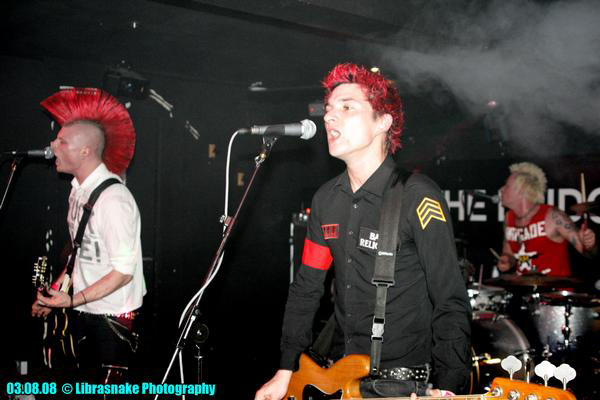 The Rabble - Live at The BridgeHouse 2, Canning Town, London - 03.08.08