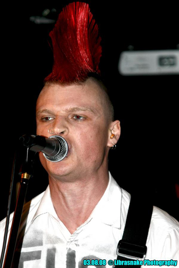 The Rabble - Live at The BridgeHouse 2, Canning Town, London - 03.08.08