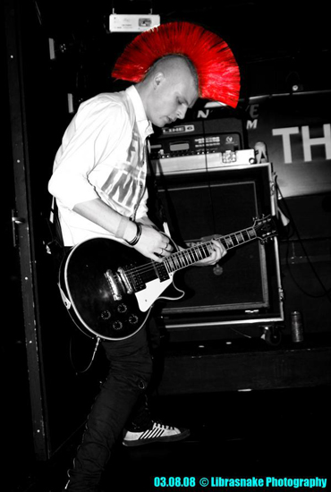 The Rabble - Live at The BridgeHouse 2, Canning Town, London - 03.08.08