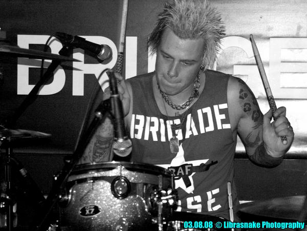 The Rabble - Live at The BridgeHouse 2, Canning Town, London - 03.08.08
