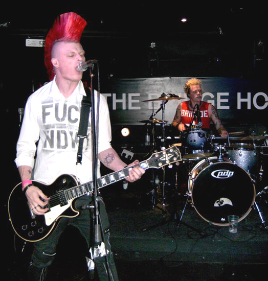 The Rabble - Live at The BridgeHouse 2, Canning Town, London - 03.08.08