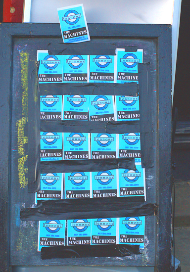 The Machines - Live at Lennons Bar - Great Dunmow, Essex - 19.07.08