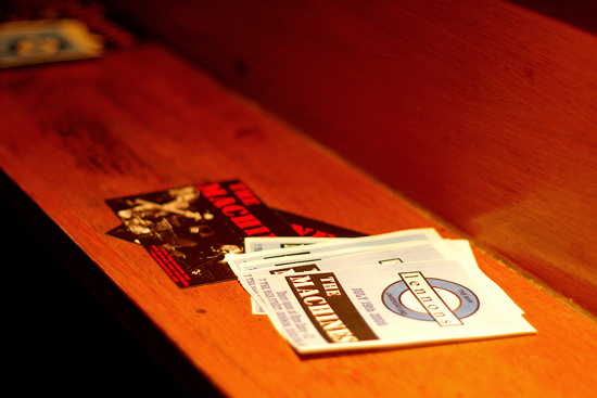 The Machines - Live at Lennons Bar - Great Dunmow, Essex - 19.07.08