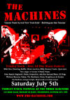 The Machines - Live at Trimley Stock - Free All Day Music Festival - Saturday July 5th 2008 - Poster
