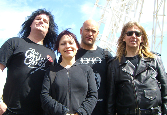 Blackpool, August 10th 2008 - Steve, Gaye, Jim & Stephen