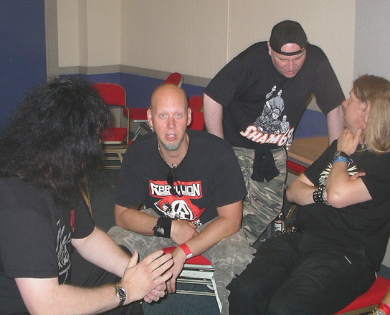 Choking Susan - Live at Rebellion - August 8th, 2008 - Steve Machine, Bob, Waddy & Stephen Reddihough