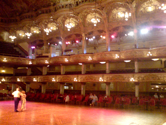 Blackpool Tower Ballroom, Thursday August 7th 2008