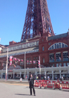 Blackpool Tower, Thursday August 7th - Steve Machine