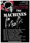 The Machines - 'With The Machines' - Summer Dates 2008 - Poster