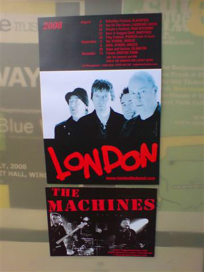 The Machines + Kingdom Waits + Girls on Top + London - Live at The Old Ticket Hall, Windsor - 26.07.08