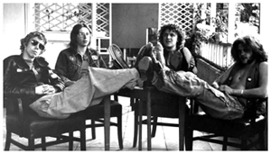 Raw Power #2 L-R: Steve Reddihough, Gary Purkiss, Nick Paul and Tony Gower - 1975