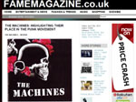 Fame Magazine Webzine - April 15th, 2013 - The Machines CD Review By Phil Allely