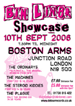 The Machines - Live at The Boston Arms, London - Sunday September 10th 2006