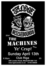 The Machines - Live at Club Riga, Westcliff-on-Sea, Essex - Sunday April 13th 2008