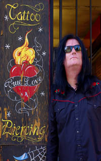 Vampire Junkies Featuring Texas Terri - The Band - Steve Pegrum (aka Steve Machine) - Drums