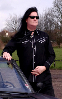 Vampire Junkies Featuring Texas Terri - The Band - Steve Pegrum (aka Steve Machine) - Drums