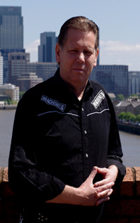 Vampire Junkies Featuring Texas Terri - The Band - Stephen 'Tash' Reddihough - Bass & Backing Vocals