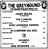 Hanoi Rocks - Live at The Greyhound, London, England - 14.10.82 - Advert