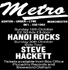 Hanoi Rocks - Live at Metro, Ashton-Under-Lyne, Manchester - 16.10.83 - Advert