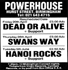 Hanoi Rocks - Live at The Powerhouse, Birmingham - 05.06.84 - Advert
