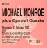 Michael Monroe - Live at The Town and Country Club, London, England - 21.02.90 - Ticket