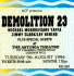 Demolition 23 - Live at The Astoria, London, England - 09.08.94 - Ticket
