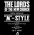 The Lords of The New Church - M-Style single - Music Press Advert 1984