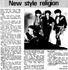 The Lords of The New Church - The Evening Echo, Southend-on-Sea, Essex, England, 28.10.83 - Text by Alan Wheeler