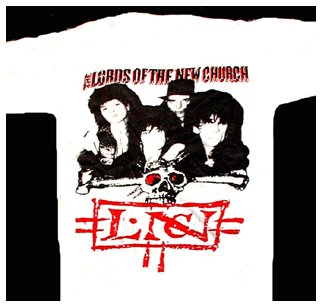The Lords of The New Church - UK Tour T-Shirt 1989 - Front