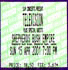 Television - Live at The Shepherds Bush Empire, London - 15.04.01 - Ticket